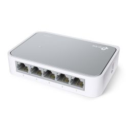 TP-LINK (TL-SF1005D V16) 5-Port 10/100Mbps Unmanaged Desktop Switch, Plastic Case TP-LINK (TL-SF1005D V16) 5-Port 10/100Mbps Unmanaged Desktop Switch, Plastic Case
